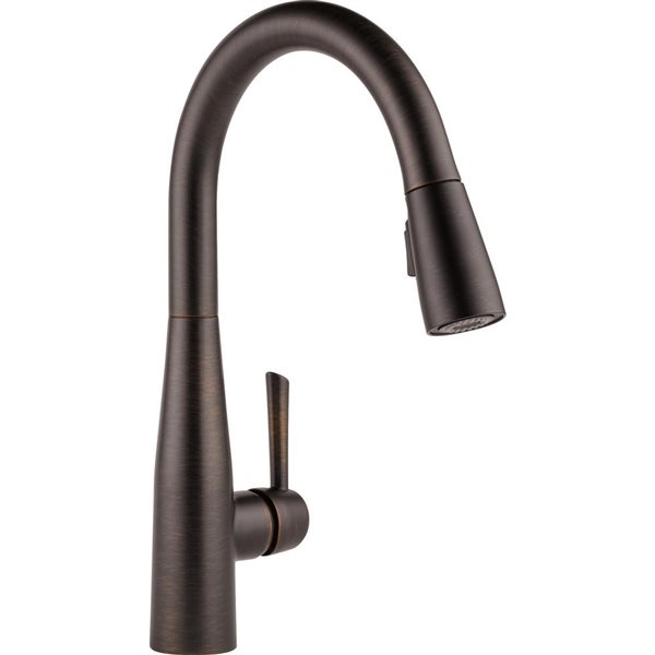 DELTA Essa Single Handle Pull-Down Kitchen Faucet - Venetian Bronze