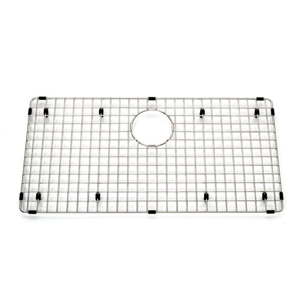 Grille de protection pour évier en fil d'acier inoxydable Kindred, 14 1/4 x 27 1/4 x 1 po