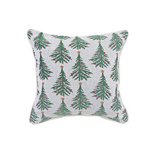 Coussin iH casadécor Tapisserie Arbre 18 X 18 - Lot de 2