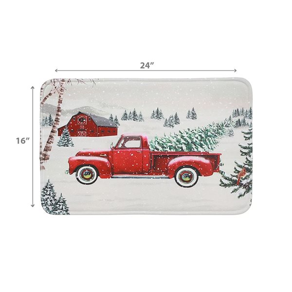 Tapis de porte en mousse à mémoire iH casadécor Camion