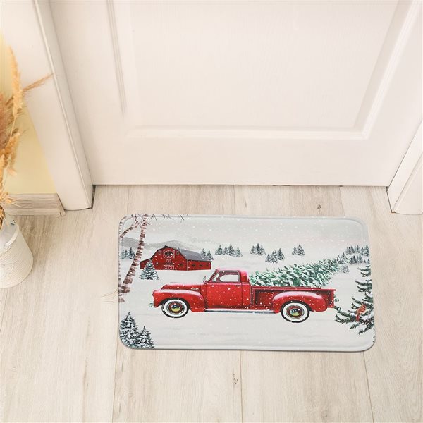 Tapis de porte en mousse à mémoire iH casadécor Camion