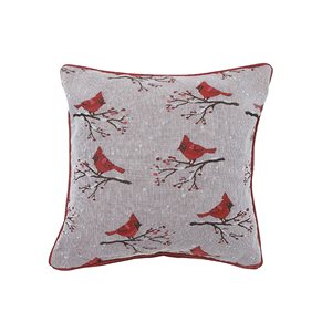 iH casadécor Tapestry Cushion Multi Cardinal 18 X 18 - Set of 2