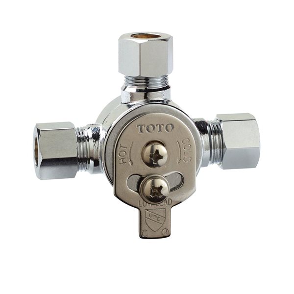 TOTO Manual Mixing Valve for EcoPower Faucets - Polished Chrome