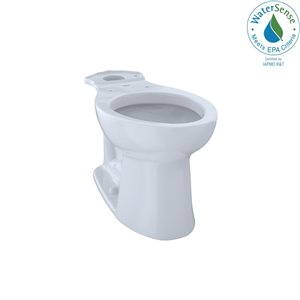 TOTO Entrada Universal Height Elongated Toilet Bowl - Cotton White