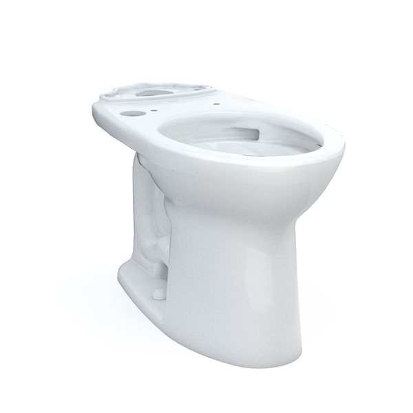 TOTO Drake Elongated TORNADO FLUSH Toilet Bowl with WASHLET+ Ready - Cotton White