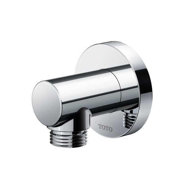 TOTO Round Wall Outlet for Hand  Shower - Polished Chrome