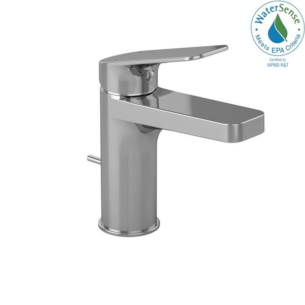 TOTO Oberon S Single Handle 1.2 GPM High-Efficiency Bathroom Sink Faucet - Polished Chrome