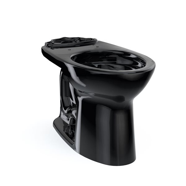 TOTO Drake Elongated Universal Height Universal Height TORNADO FLUSH Toilet Bowl - Ebony