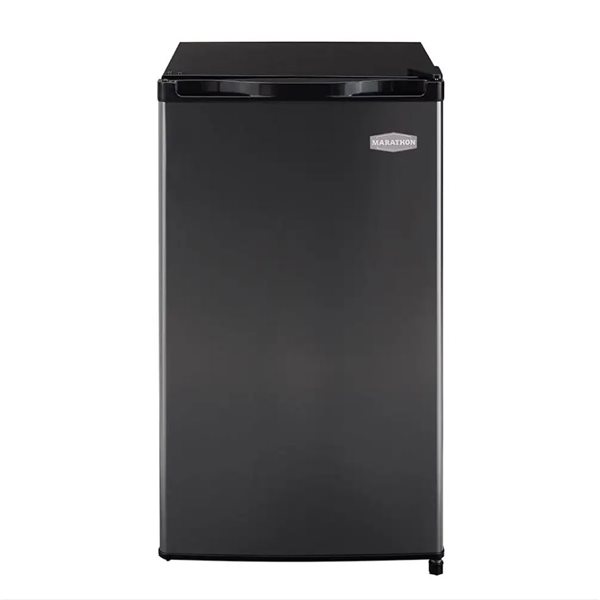 Marathon 4.4 cu.ft  Black Steel Compact All Fridge - ENERGY STAR® Certified