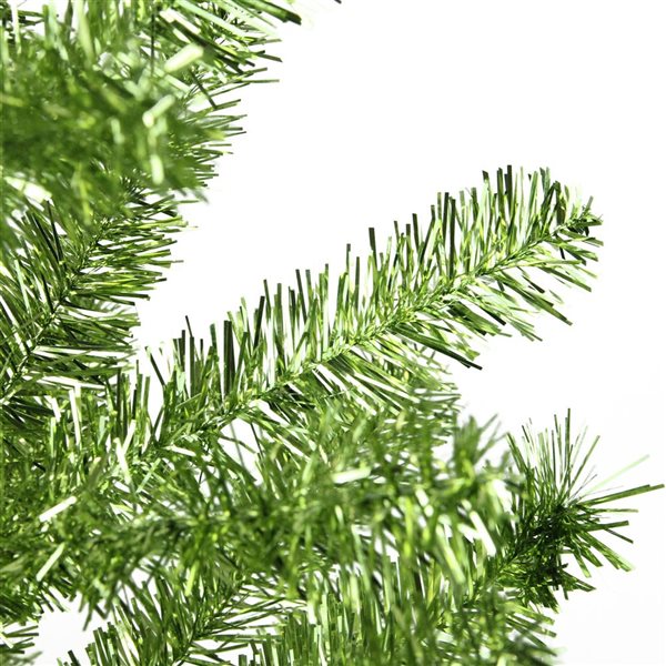 Northlight 3-ft Medium Green Tinsel Pine Twig Artificial Christmas Tree - Unlit