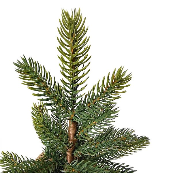 Northlight 10.5-in Pine Tree in Natural Jute Base Christmas Decoration