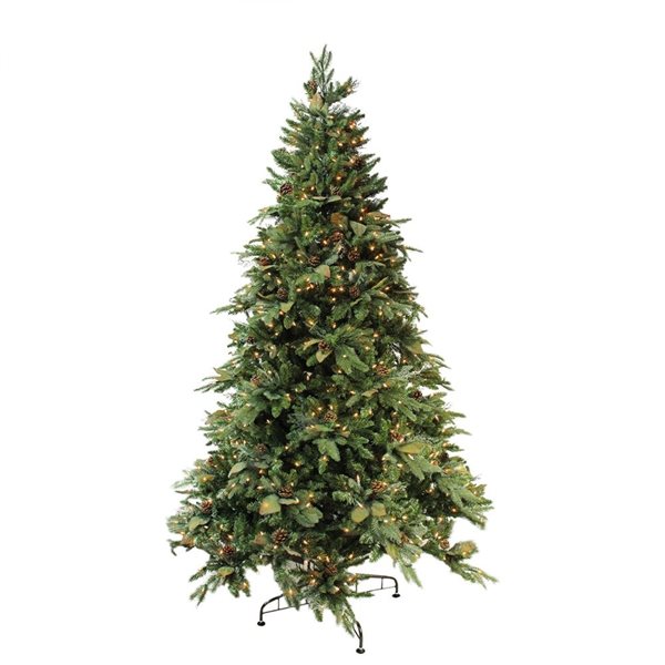 Northlight 6.5-ft Pre-Lit Green River Spruce Artificial Christmas Tree - Clear Lights