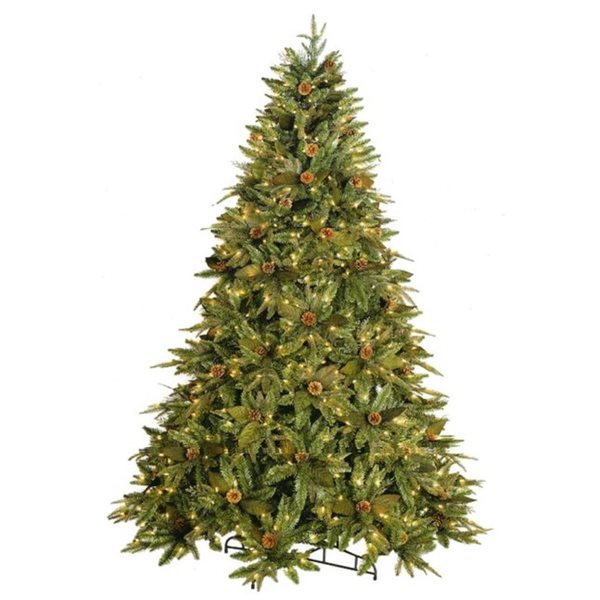 Northlight 6.5-ft Pre-Lit Green River Spruce Artificial Christmas Tree - Clear Lights