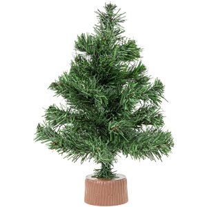 Northlight 12-in Mini Pine Full Artificial Christmas Tree  Unlit