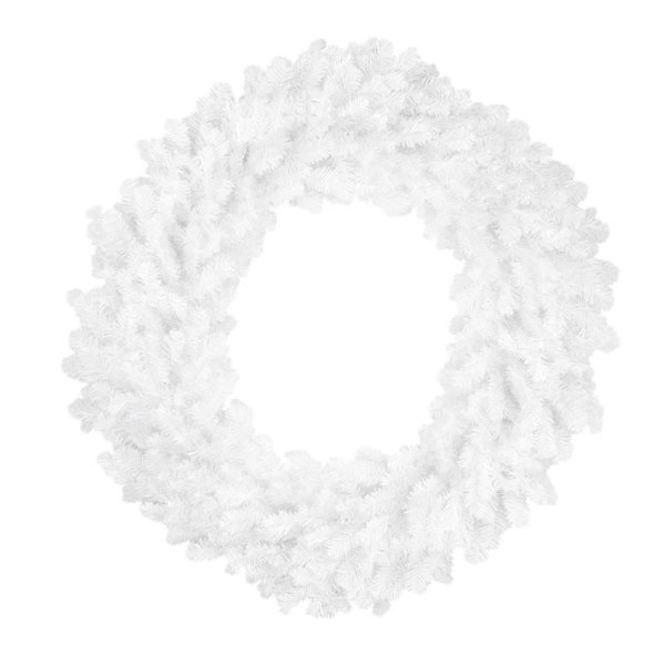Northlight Unlit Snow White Pine Artificial Christmas Wreath - 48-in