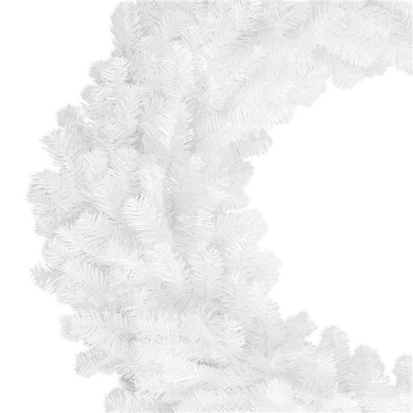 Northlight Unlit Snow White Pine Artificial Christmas Wreath - 48-in