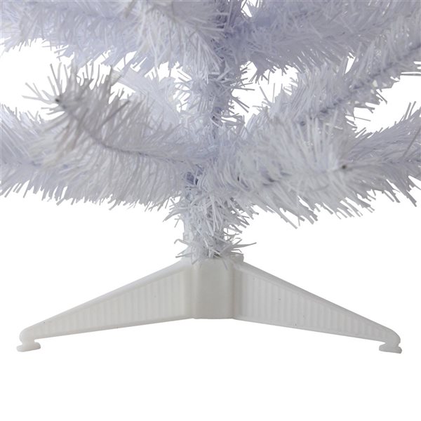 Northlight 24-in White Balsam Pine Mini Artificial Christmas Tree - Unlit