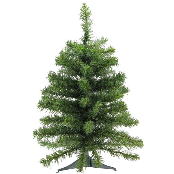 Northlight 2-ft Medium Canadian Pine Artificial Christmas Tree - Unlit