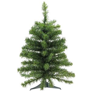 Northlight 2-ft Medium Canadian Pine Artificial Christmas Tree - Unlit