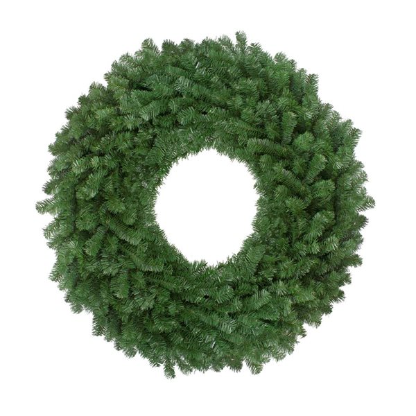 Northlight 48-in Deluxe Windsor Pine Artificial Christmas Wreath - Unlit