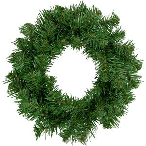 Northlight Unlit Deluxe Dorchester Pine Artificial Christmas Wreath - 12-in