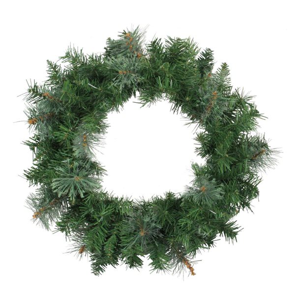 Northlight Unlit Mixed Cashmere Pine Artificial Christmas Wreath - 24-in