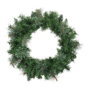 Northlight Unlit Mixed Cashmere Pine Artificial Christmas Wreath - 24-in