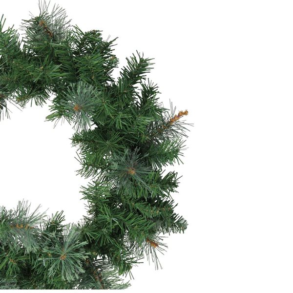 Northlight Unlit Mixed Cashmere Pine Artificial Christmas Wreath - 24-in