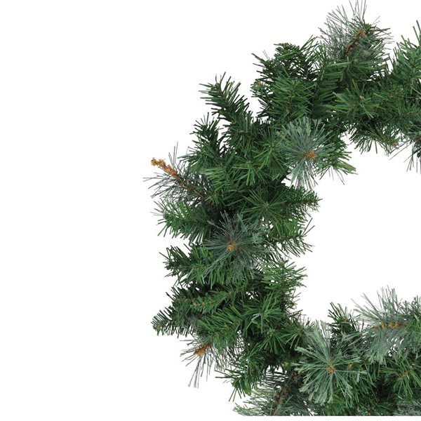 Northlight Unlit Mixed Cashmere Pine Artificial Christmas Wreath - 24-in