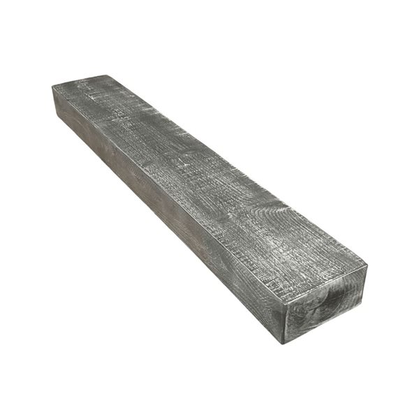 Entrepôt La Grange 5 x 7 x 48-in Concrete Grey Floating Shelf, Beam