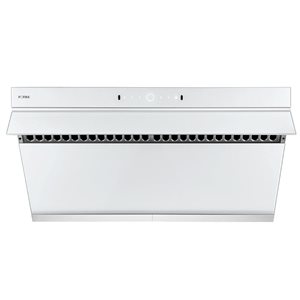 FOTILE Slant Vent Series 36-in Undercabinet/Wall-Mounted Range Hood with DC Motor - White