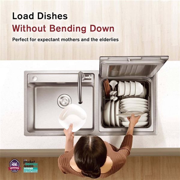 FOTILE SD2F-P3 2-in-1 In-Sink Dishwasher