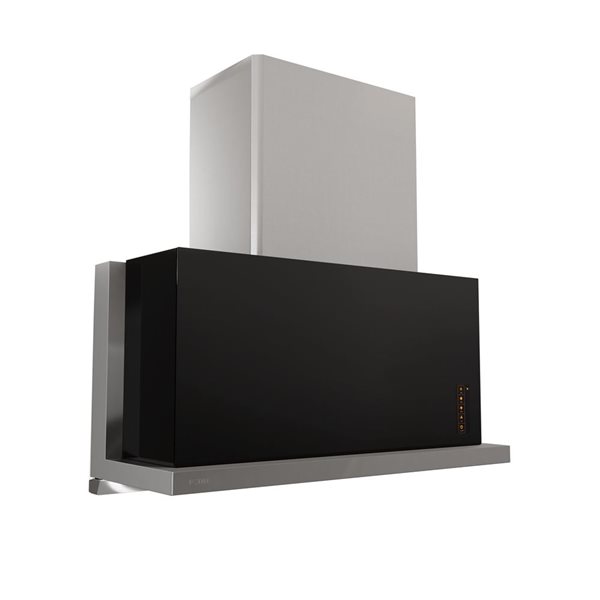 FOTILE  36-in 1200 CFM Black Insert Undercabinet Range Hood with PMSM Motor