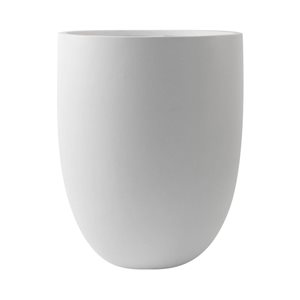 Hudson Home Botaneeka 16.5 W x 20-in H Landon Large White Round Fibreglass Planter