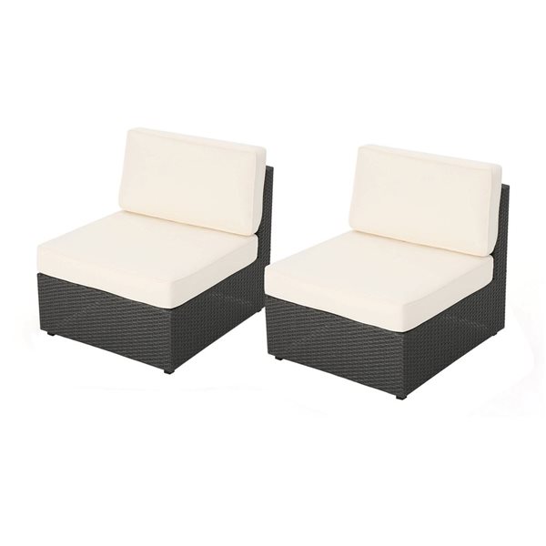 Ensemble de 4 chaises Santa Cruz de Flynama, blanc