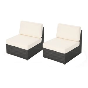 Ensemble de 4 chaises Santa Cruz de Flynama, blanc