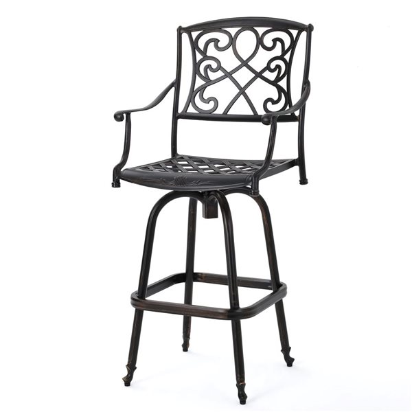 Tabouret de bar en fonte Waterbury de Flynama