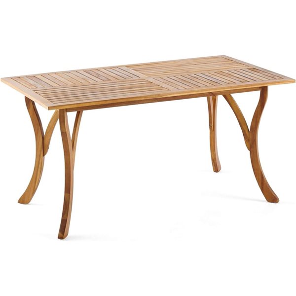 Table rectangulaire en bois Hermosa de Flynama 59 po