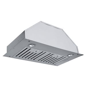 Agua Canada Houlio 650 CFM 30-in Built-In Undercabinet Stainless Steel Range Hood