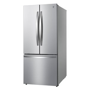 Kenmore 17.5-ft³ Built-In Stainless Steel French Door Refrigerator with Icemaker