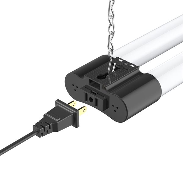 BAZZ Black 40W 4000lm 4000K Linkable LED Shop Light