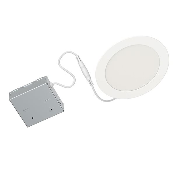 Luminaire encastré à DEL intégré BAZZ 6 ¼ po 4000K