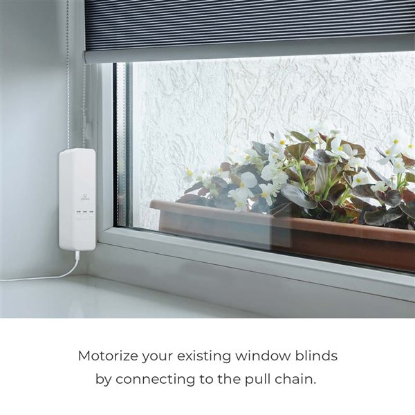 Globe Electric Wi-Fi Voice Activated Smart Blind Kit - No Hub Required