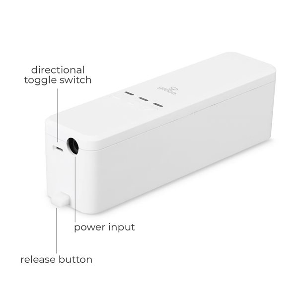 Globe Electric Wi-Fi Voice Activated Smart Blind Kit - No Hub Required