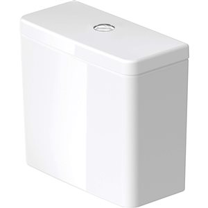 Duravit D-Neo 4.9 L White Dual Flush Toilet Tank w/ Top Centre Flush Button