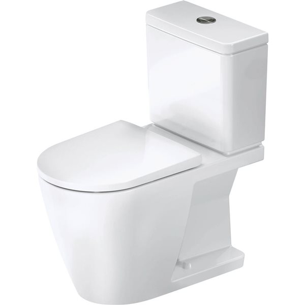 Cuvette de toilette 2 pièces D-Neo Duravit 14 3/4 x 27 1/2 x 16 3/4 po, blanc