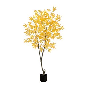 Nearly Natural 5-ft Autumn Maple Artificial Tree