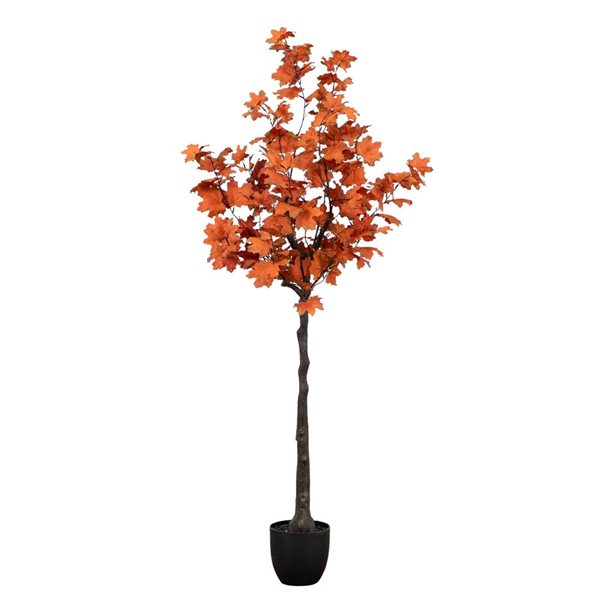 Nearly Natural 5-ft Autumn Rustic Maple Artificial Tree
