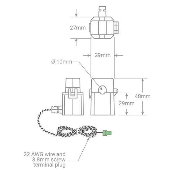 Emporia Vue 8 Sensors Energy Monitor Gen 3 - 3-Phase System