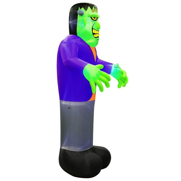 Occasions 20 H x 9.33-ft W Standing Frankenstein Lighted Monster Halloween Inflatable